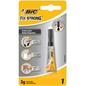 Resim Bic Japon Yapıştırıcısı Fıx Strong Süper Güçlü 3 Gr 1 Li Blister 
