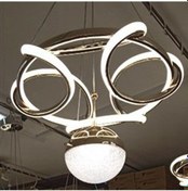 Resim Has Light Ufo Model Led Avize 3 Renkli Krom Renk 