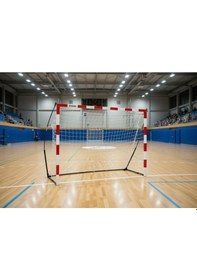 Resim Avessa Hnt-100 Portatif Fiber Hentbol Kalesi 240x170 Cm Beyaz 