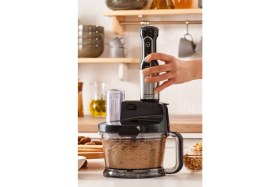 Resim 2000W Kulplu Mutfak Robotu, Dilimleme ve Et Doğrama, 1,5lt Hazneli 