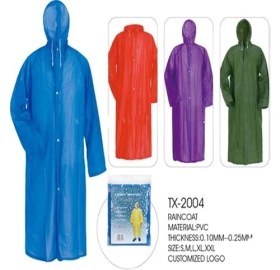 Resim Eleven Markets Raıncoat Eva Unisex Bordo Yağmurluk 