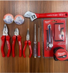 Resim İzeltaş Milwaukee 11 Parça Çok Amaçlı Profesyonel Usta Seti 