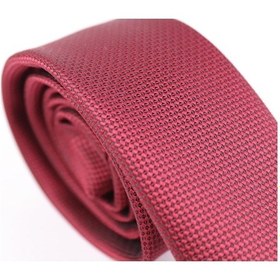 Resim Demfashion Özel Desenli Kravat Mendil Seti - Bordo (533063020) Bordo 