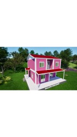 Resim Ballife Prefabrik 130 M2 Standart Dubleks Prefabrik Konut 