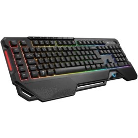 Resim Rampage Km-r96 Elemental Rgb Aydınlatmalı Oyuncu Multimedia Klavye Ve 7200 Dpi Mouse Gaming Set 