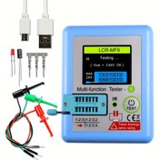 Resim AINODIS LCR-MF9 Yeni Tip Lambda-ray Bileşen Test Cihazı, 4.57cm TFT LCD Ekranlı, Çok Fonksiyonlu Diod ve Direnç Test Cihazı, USB Şarj, %0.01 Hassasiyet, Elektrik Test Cihazı | Görünüm Penceresi | Dayanıklı Plastik Yapı, Elektrik Test Cihazı 
