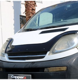 Resim Eurocap Renault Trafic Ön Kaput Koruma Rüzgarlık 3Mm Abs 01-14 