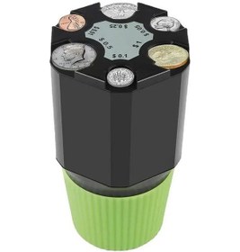 Resim Dancemonkey Cbtx Araba Para Masaüstü Depolama Sayma Kutusu, Dolar Paraları İçin Uygun 