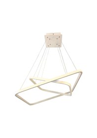 Resim Tra30014 Eco 60X60 Cm Led Avize Sarkıt Ovalköşe 2Kare 