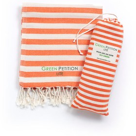 Resim Mare Peştamal 90x170cm Püsküllü Tangerine 