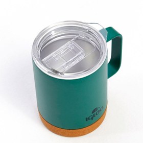Resim Çelik Mug Termos - Igloo - Cork - 350ml - Yeşil - 205696 