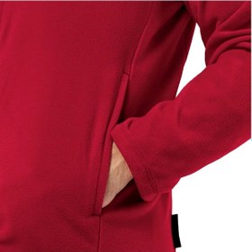 Resim Jack Wolfskin Erkek Polar Ceket Taunus Fz Bordo Tam Fermuar Bordo Bordo 