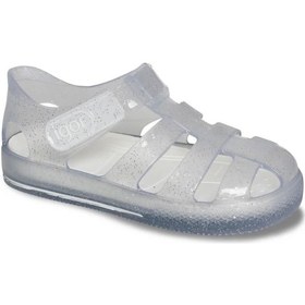 Resim İgor Star Glitter Kız Çocuk Sandalet S10265-209 - Simli Beyaz 