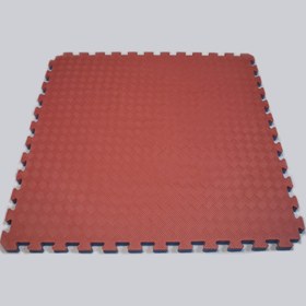 Resim Genel Markalar 26mm 100cm X 100cm Çift Taraflı Mavi Kırmızı Yer Karosu Tatami Minder Zemin Kaplama 