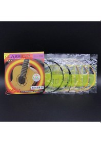 Resim 3 Paket Alice A107-Bkh Seri Siyah Misinalı Klasik Gitar Tel Seti 