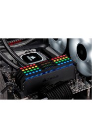 Resim Corsair Dominator Platinum Rgb Dımm 32GB (4X8GB) 3600MHZ CL16 Dımm Soğutuculu Ddr4 Ram CMT32GX4M4K3600C16 
