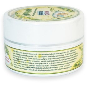 Resim Bebek Pişik Önleyici Bakım Kremi - Paraben & Alkol İçermez - Doğal Zeytinyağlı Erkek Bebek 