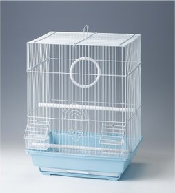 Resim Yıldırım Pet 81202 Kuş Kafesi Düz Çatılı 34.5 28 45.5 Cm 