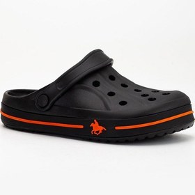 Resim Tam Ortopedik Doktor Hemşire Sabo, Plaj, Yürüyüş Günlük Terlik Siyah Turuncu Siyah - Turuncu 