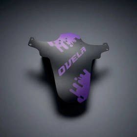 Resim Ovela Mor Mudguard Ön Çamurluk Elektrikli Bisikletler İçin Hafif ve Dayanıklı Tasarım 
