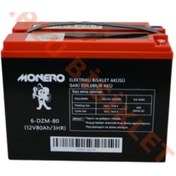 Resim Monero 12volt 80 Amper Akü 