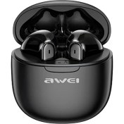 Resim Amorus Aweı T68 4 Mikrofon Enc Gürültü Önleyici Bluetooth Kulaklık Hifi Ses Kulaklıkları - Siyah (Yurt Dışından) 