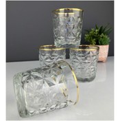 Resim TTT 6'lı Kristal Meşrubat Bardağı 300 ml 