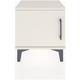 Resim Arges Komodin Tek Raflı Tek Kapaklı 44x30x48 Aytaşı-aytaşı Aytaşı 