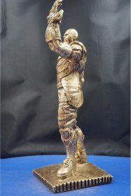 Resim Thanos Marvel Avengers Heykel Biblo Süper Gücün Simgesi Hediyelik Aksesuar 35 Cm Altın 