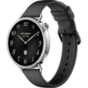 Resim Xiaomi Watch S4 41mm Akıllı Saat Siyah Floroelastomer Kauçuk Kayış (Xiaomi Türkiye Garantili) 