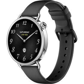 Resim Xiaomi Watch S4 41mm Akıllı Saat Siyah Floroelastomer Kauçuk Kayış (Xiaomi Türkiye Garantili) 