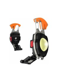 Resim 7 Modlu Mini Led Lamba Anahtarlık Usb Şarjlı Kamp İçin Taşınabili Renkli 