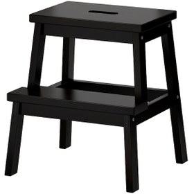 Resim Ikea Bekvam Basamaklı Tabure Siyah 43X50 Cm 