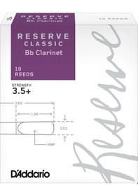 Resim DAddario Woodwinds Reserve Classic DCT10355 Sib Klarnet Kamışı N 
