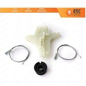 Resim VW Golf MK6 A6 5K 5K1 AJ5 2008-20014 İçin Arka Sağ Cam Kriko Seti 