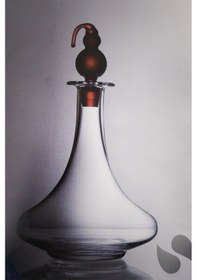 Resim Paşabahçe Kristal Kırmızı Kapaklı 1000 Cc Karaf 92532 - Şeffaf 
