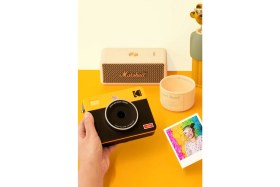 Resim Kodak Mini Shot 3 Retro Anında Kamera ve Fotoğraf Yazıcı 3x3 