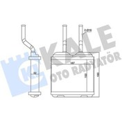 Resim Kalorifer Radyatoru Brazıng Opel Combo / Corsa B / Tıgra - Chevrolet Corsa 