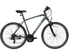 Resim BİSAN TRX 8100 ERKEK ŞEHİR BİSİKLETİ 52CM V 28 JANT 21 VİTES SİYAH\u002FTURUNCU\u002FKIRMIZI 