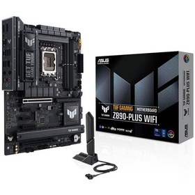 Resim Asus Tuf Gamıng Z890-Plus WİFİ 9200 MHz DDR5 LGA 1851ATX Anakart 