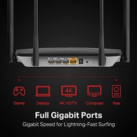 Resim Mercusys AC12G, AC1200 Kablosuz Çift Bantlı Gigabit Router 