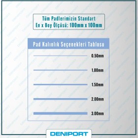 Resim Pullsar Eccopad - 100x100 mm | 1,00 mm Kalınlık | 3 W/m-K İletkenlik ile Güç ve Verimliliği Bir Arada Sunan Termal Pad! 