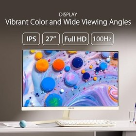 Resim ASUS VU279CFE-M 27 IPS QUIET BLUE FREESYNC 1920x1080 1ms 100Hz 250cd HDMI USB-C VESA 3YIL EYECARE PLUS,FLICKER-FREE,ÇERÇEVESİZ,DÜŞÜK MAVİ IŞIK,USB-C PD15 W Monitör 