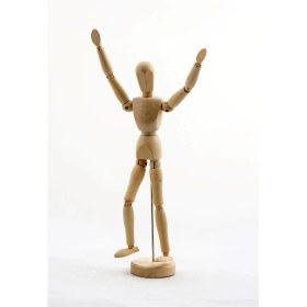 Resim Ahşap Robot ALK1198 