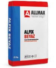 Resim ALLMAX Alfix Fayans Ve Seramik Yapıştırma Harcı Beyaz 25 Kg. 