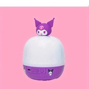 Resim Cloudstore Kuromi Cinnamoroll 360 Dönen Gece Lambası Projektör 3 Renk Led Usb Oda Dekorasyon 