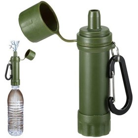 Resim K8612m Dış Mekan Hayatta Kalma Su Arıtma Cihazı Bpa İçermeyen Su Filtresi Saman Filtrasyon Sistemi Fda Sertifikalı - Yeşil 