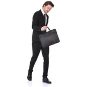 Resim Ççs 71407 Slim Laptop Erkek Çantası Siyah 