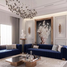 Resim Decogold Kristal Tasarım Boyanabilir Çıta Hazır KESIM(ANKA138) 