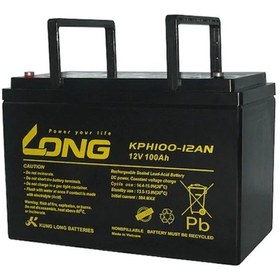 Resim Long KPH-100 12 AN 12 V 100 AH Bakımsız Kuru Akü 